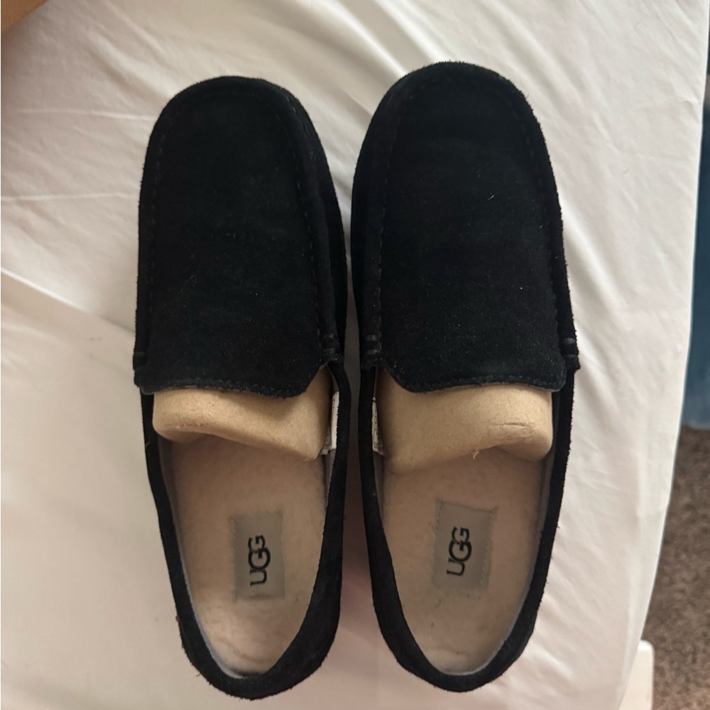 UGG Black Loafers